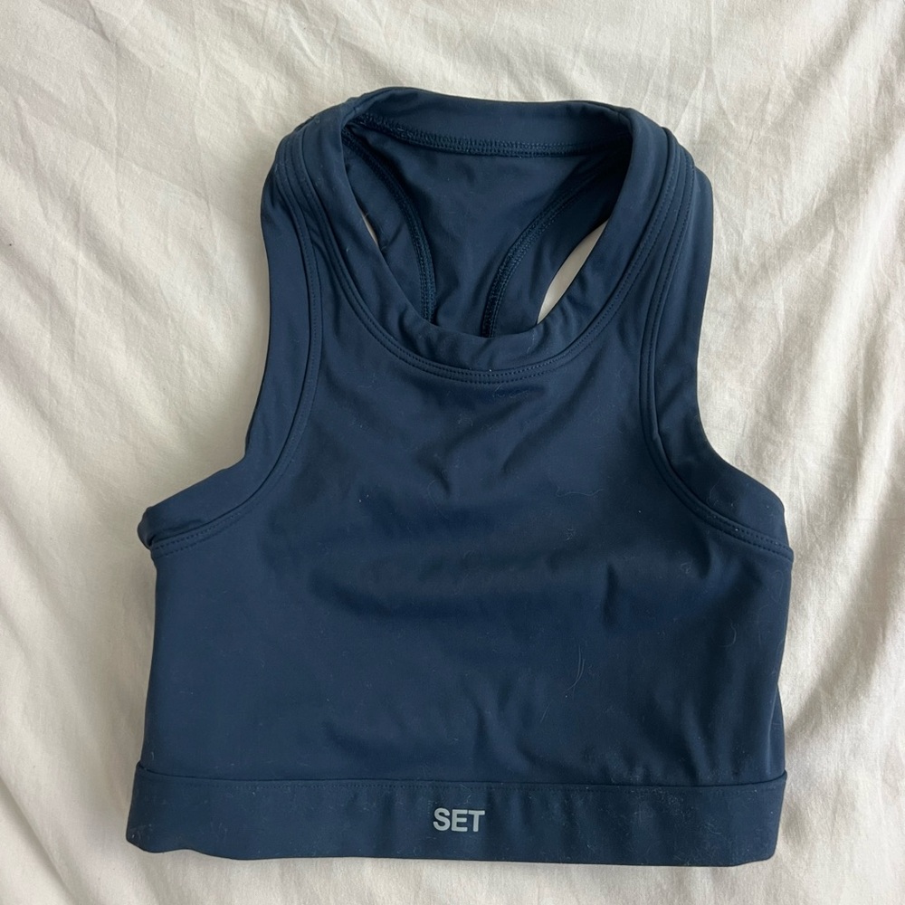 Oxford Set Active High Neck Bra